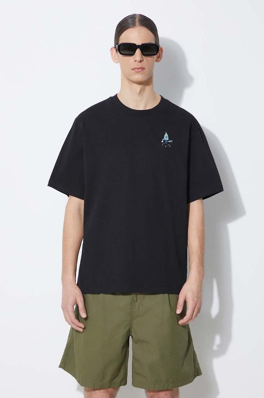 Tričko BBC IceCream ICECREAM Team Eu Skate Cone Print T-Shirt Čierna | IC24132, 0