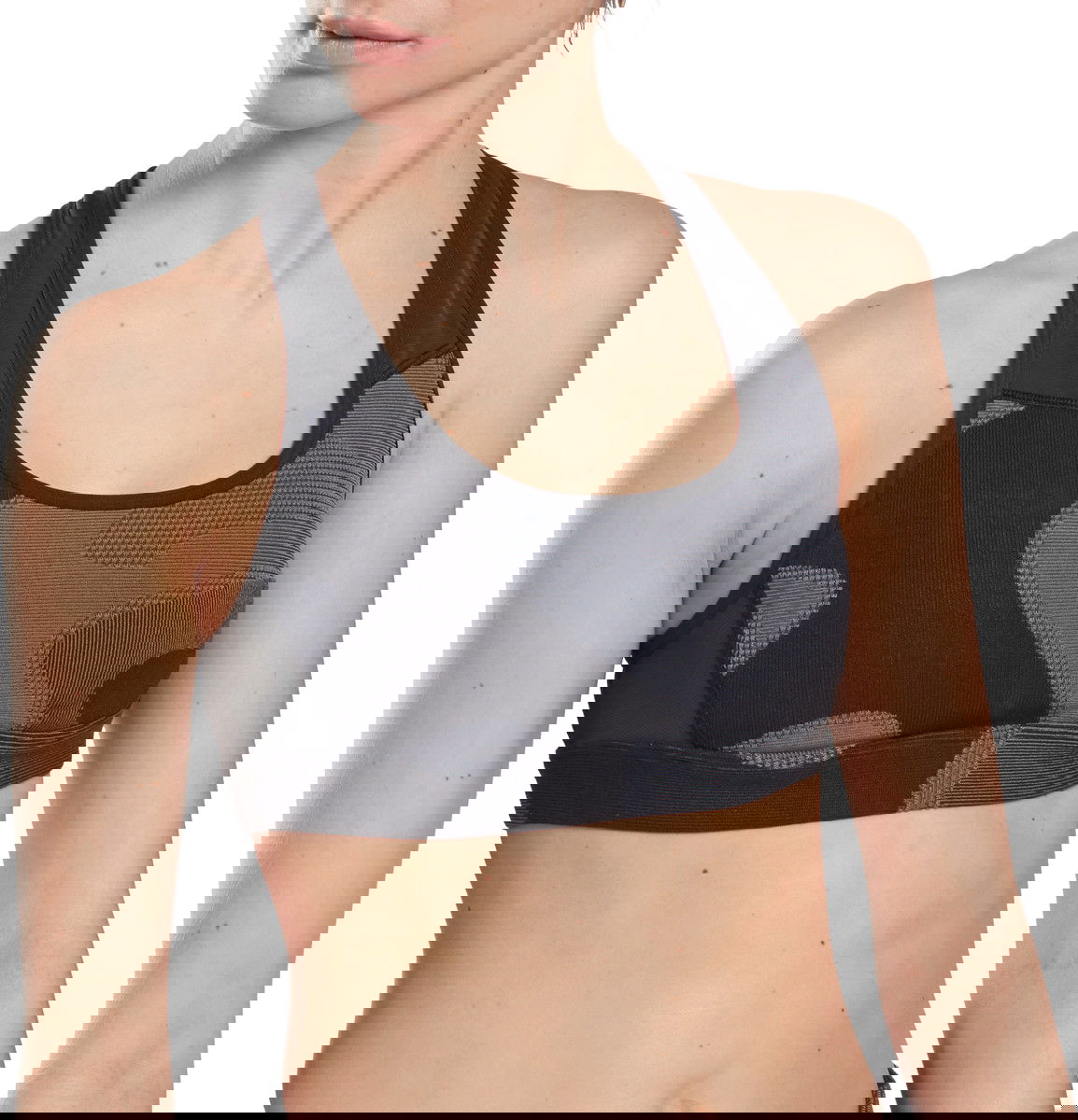 Podprsenka Reebok Lux Racer Seamless Sports Bra Čierna | gs6526, 0