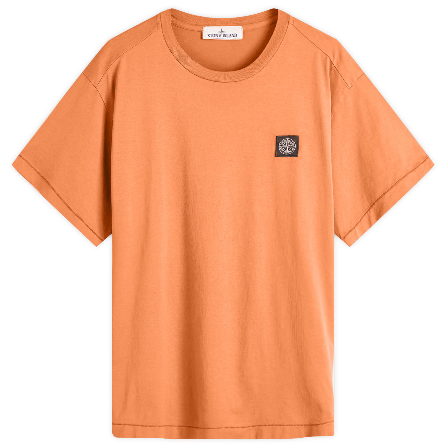 Tričko Stone Island Patch Logo T-Shirt, Size Large Oranžová | K1S152100039-V0073, 0