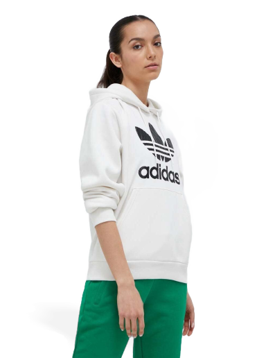 Mikina adidas Originals Zebra Animal Print Infill Hoodie Biela | IJ7773
