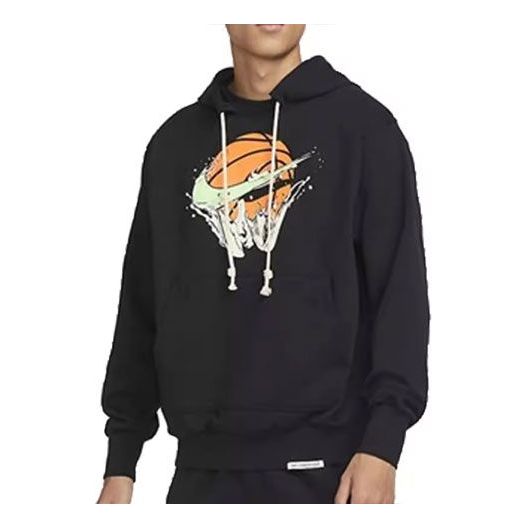 Mikina Nike Standard Issue Basketball Splash Hoodie Čierna | FB7138-010