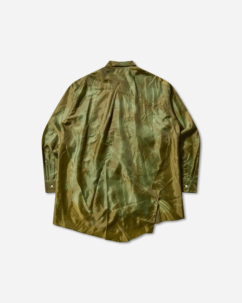 Košeľa Comme des Garçons Asymmetrical Shirt Zelené | PP-B006-W25 1