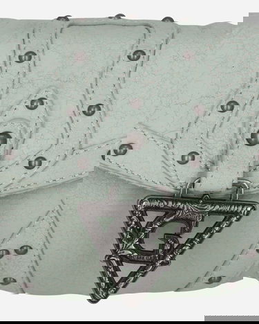 Kabelka GUESS Crackled Leather Shoulder Bag Zelené | W5GZ02L0R10 F8CR, 5