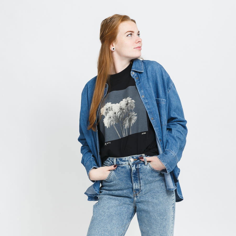 JXKendra Relaxed Denim Shirt