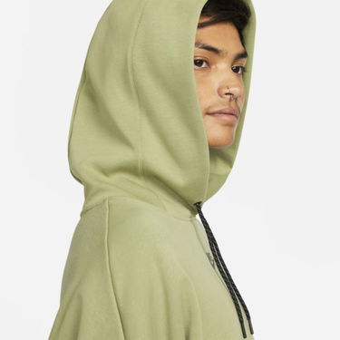 Mikina Nike Sportswear Tech Fleece Over-Oversized Crop Pullover Hoodie Zelené | DR4973-334, 3