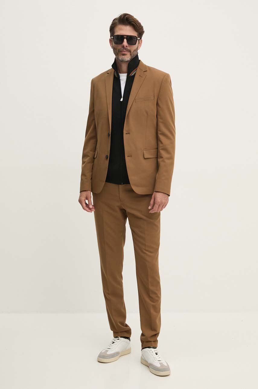 Sveter Paul Smith Paul Smith Wool Zip Cardigan Čierna | M1R.905Y.N02501, 1