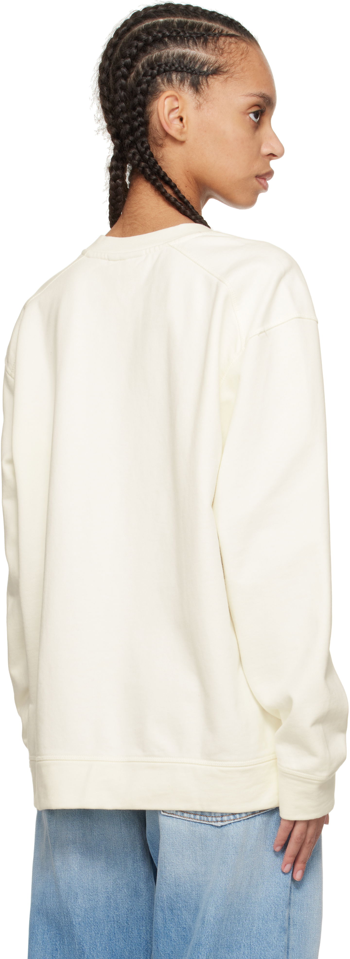 GANNI Isoli Kittens Drop Shoulder Sweatshirt