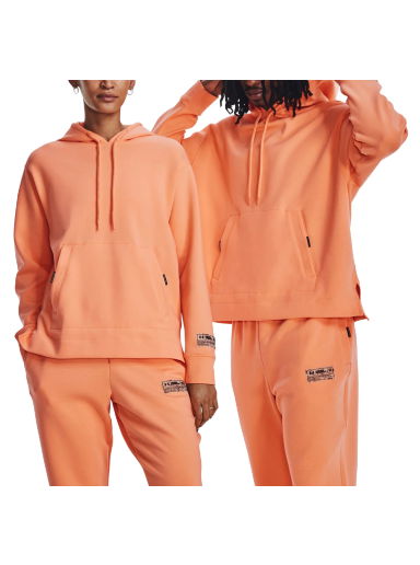 Mikina Under Armour Summit Knit Hoodie Oranžová | 1377173-868