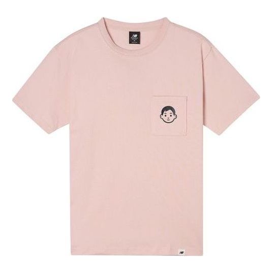 Tričko New Balance Noritake Classic Graphic T-Shirt Ružová | AMT12348-RWR