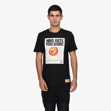 Tričko Nike Sportswear T-Shirt Čierna | DX1073-010, 4