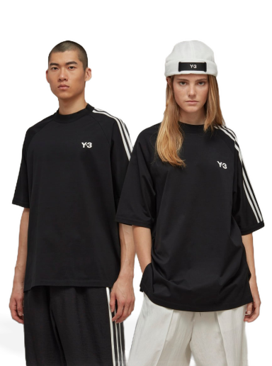 Tričko Y-3 3-Stripes Tee Čierna | H63065