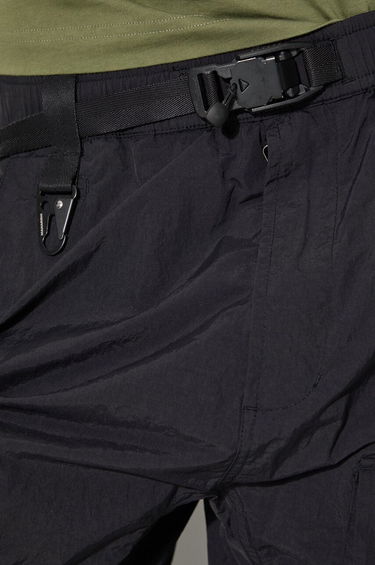 Cargo nohavice Maharishi Maharishi Veg Dyed Cargo Track Pants Čierna | 5040.BLACK, 4