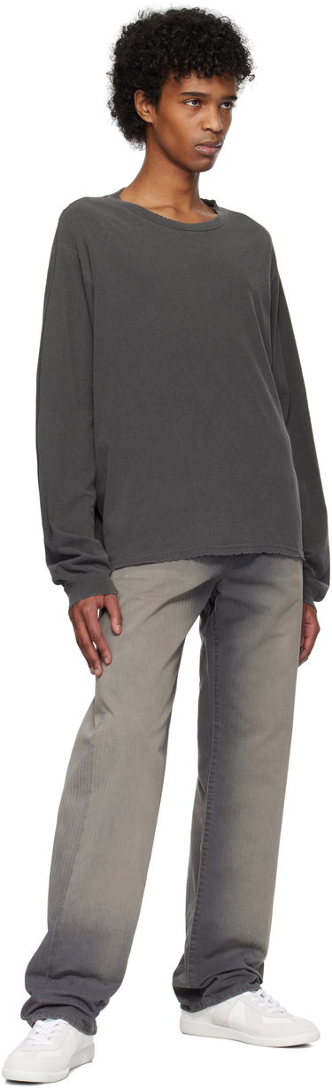 Tričko John Elliott John Elliott Folsom Long Sleeve T-Shirt Šedá | A292M3714A, 3