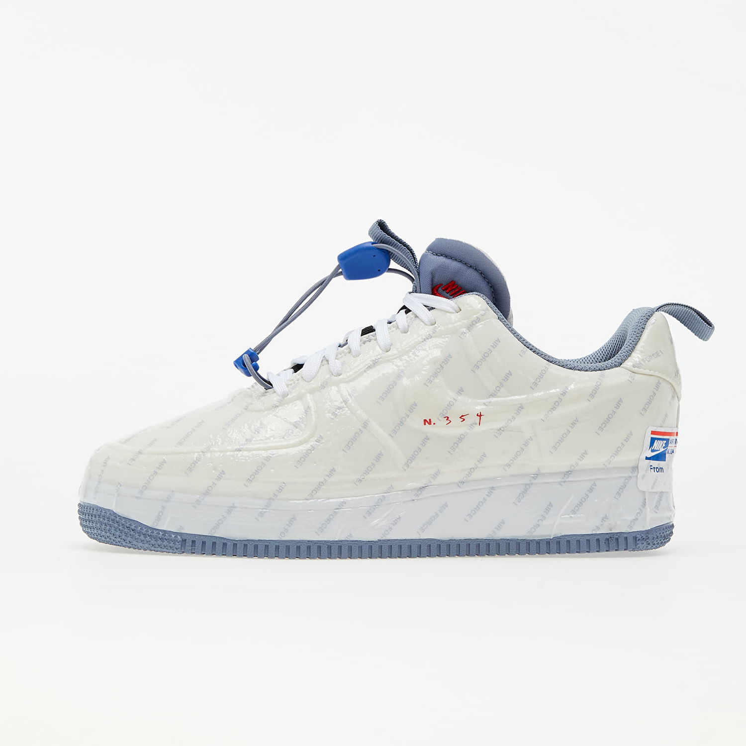 Tenisky a topánky Nike Air Force 1 Experimental "Postal Ghost" Biela | CZ1528-100, 0