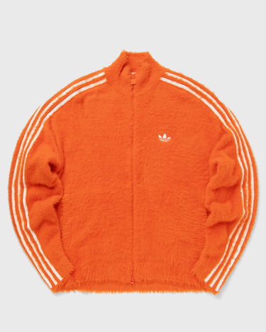 Bunda adidas Originals FM Classic Fuzzy Three-Stripes Track Top Oranžová | KR5144, 0