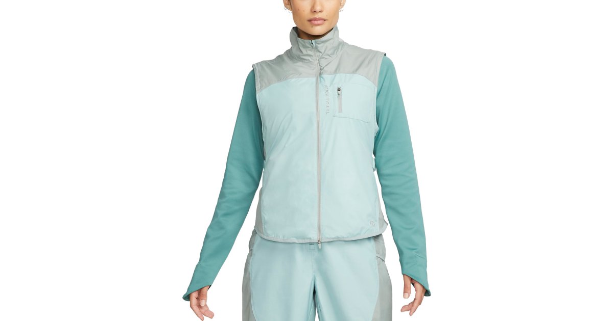 Bunda Nike Vesta Trail Repel Tyrkysová | fd0231-330, 1