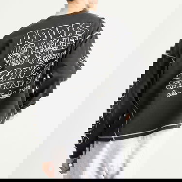 Tričko adidas Originals OG LA Long Sleeved T-Shirt Čierna | JX6140, 3