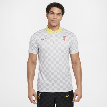 Polo tričko Nike Polo Shirt Dri-FIT Liverpool FC Victory Šedá | FQ3127-077, 4