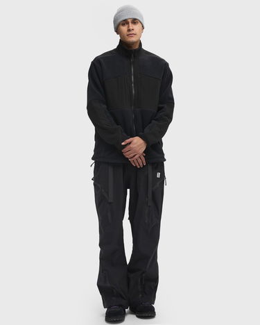 Bomber bunda Snow Peak Double Face Fleece Jacket Čierna | SW-24AU007-BLACK, 1