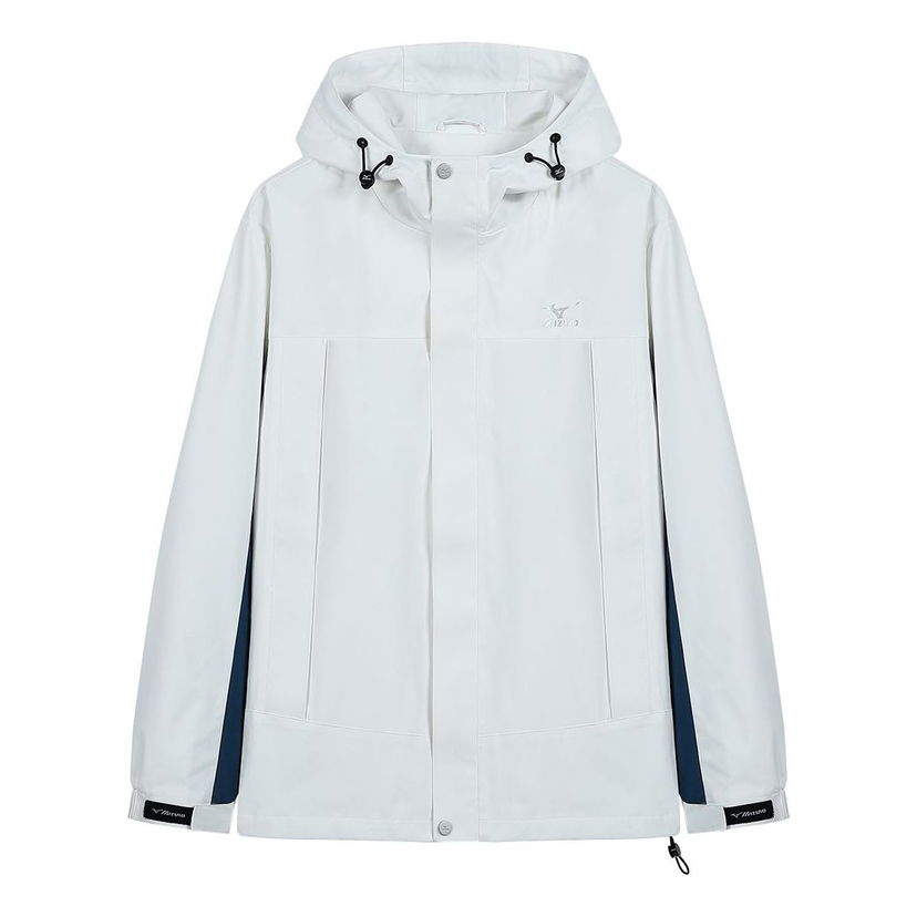 Vetrovka Mizuno Windbreaker Jacket Biela | A2CE3116