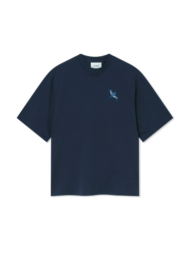 Tričko AXEL ARIGATO Micro Bee Bird T-Shirt Navy | A3464002, 1