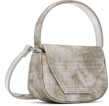 Kabelka Diesel Diesel 1DR XS Glitter Saddle Bag Metalická | X08709 P2197, 2