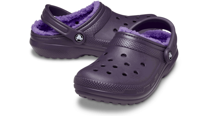 Tenisky a topánky Crocs Classic Lined Clogs Fialová | 203591-5AS, 1