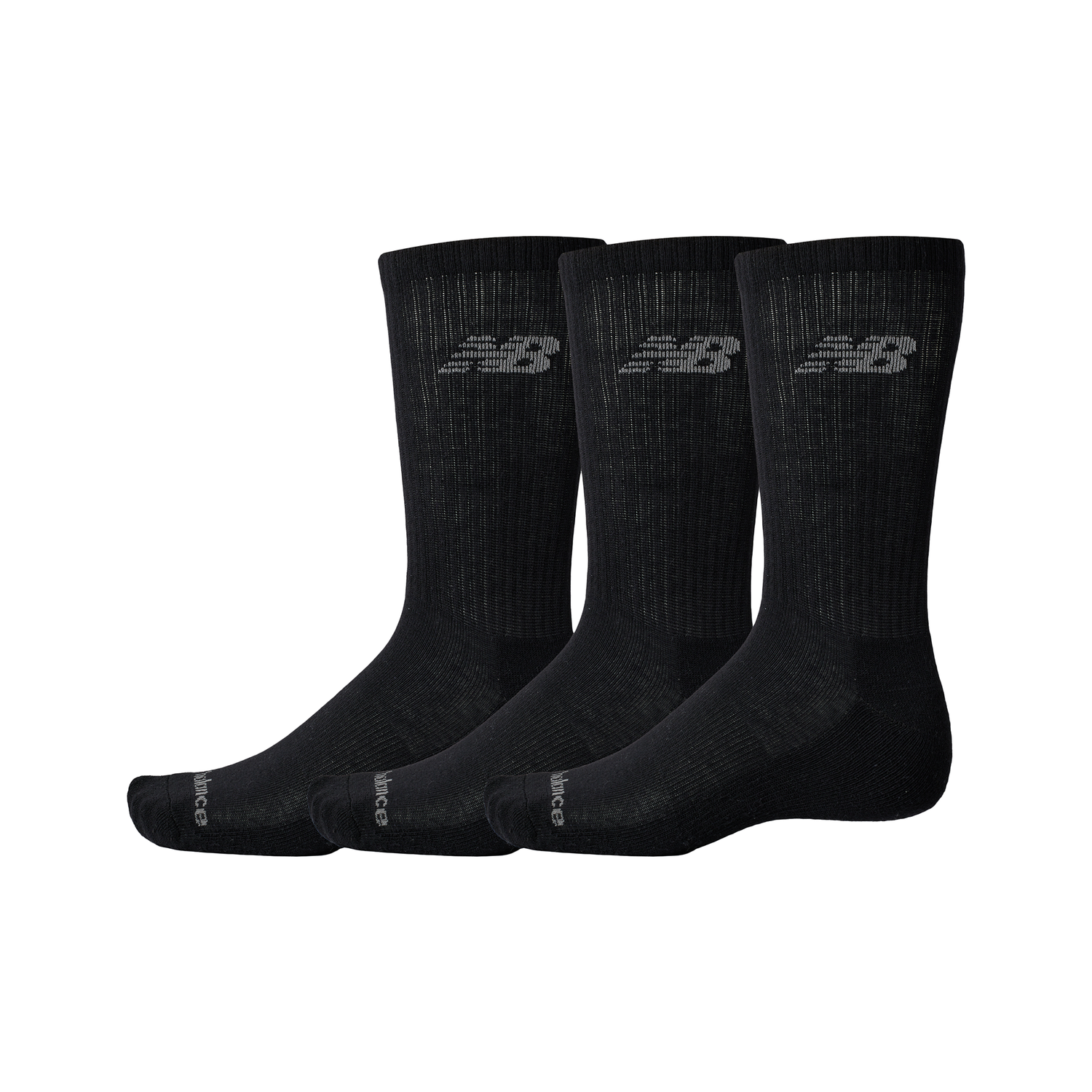 Ponožky New Balance 3 Pack Performance Crew Socks Čierna | NBLAS51423BK, 0