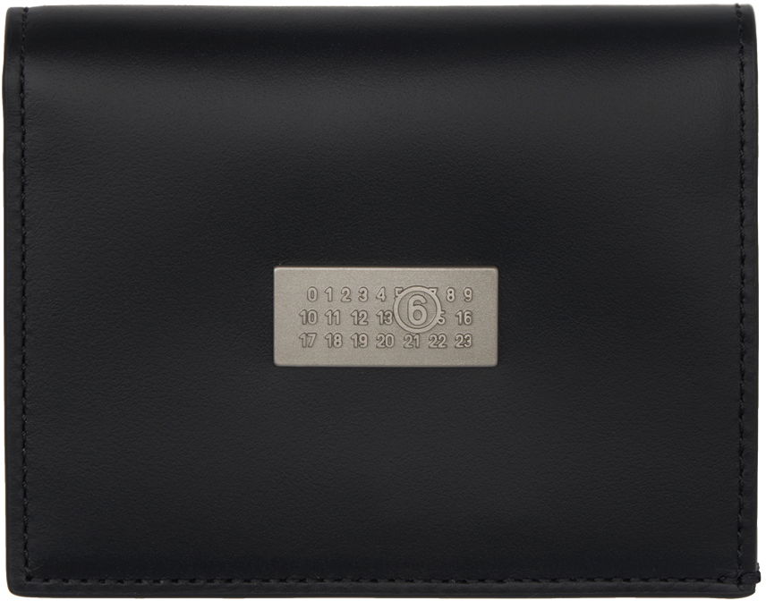 MM6 Black Numeric Wallet