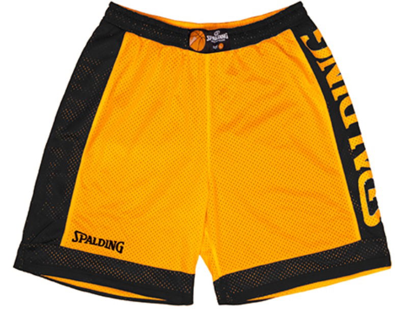 Šortky Spalding Spalding Reversible Shorts Žltá | 40221208-mangosorbblack