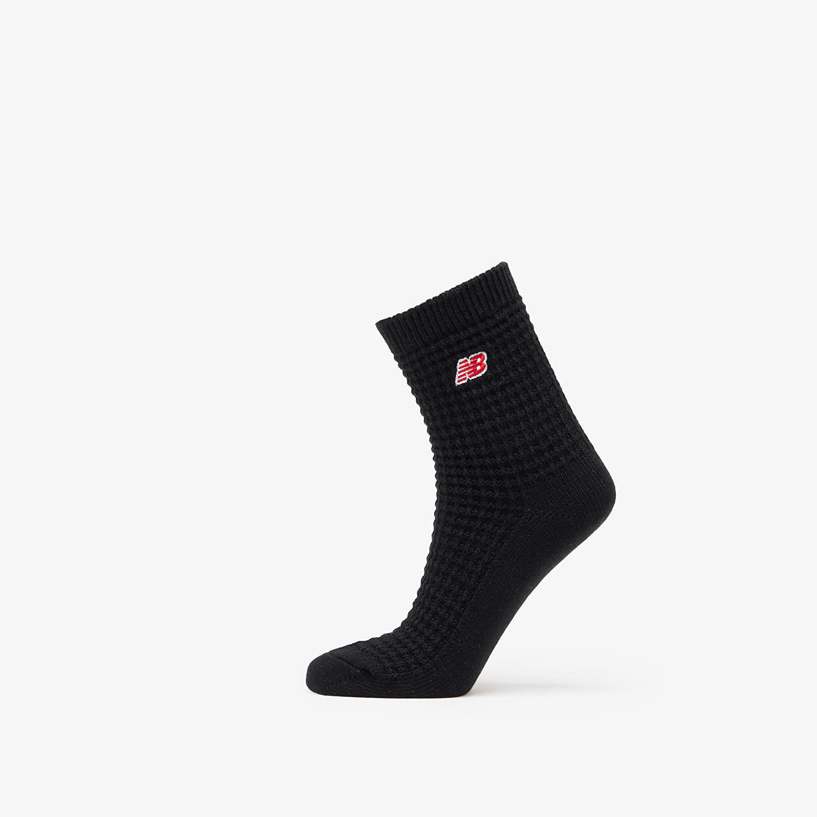 Waffle Knit Ankle Socks 2-Pack Multicolor