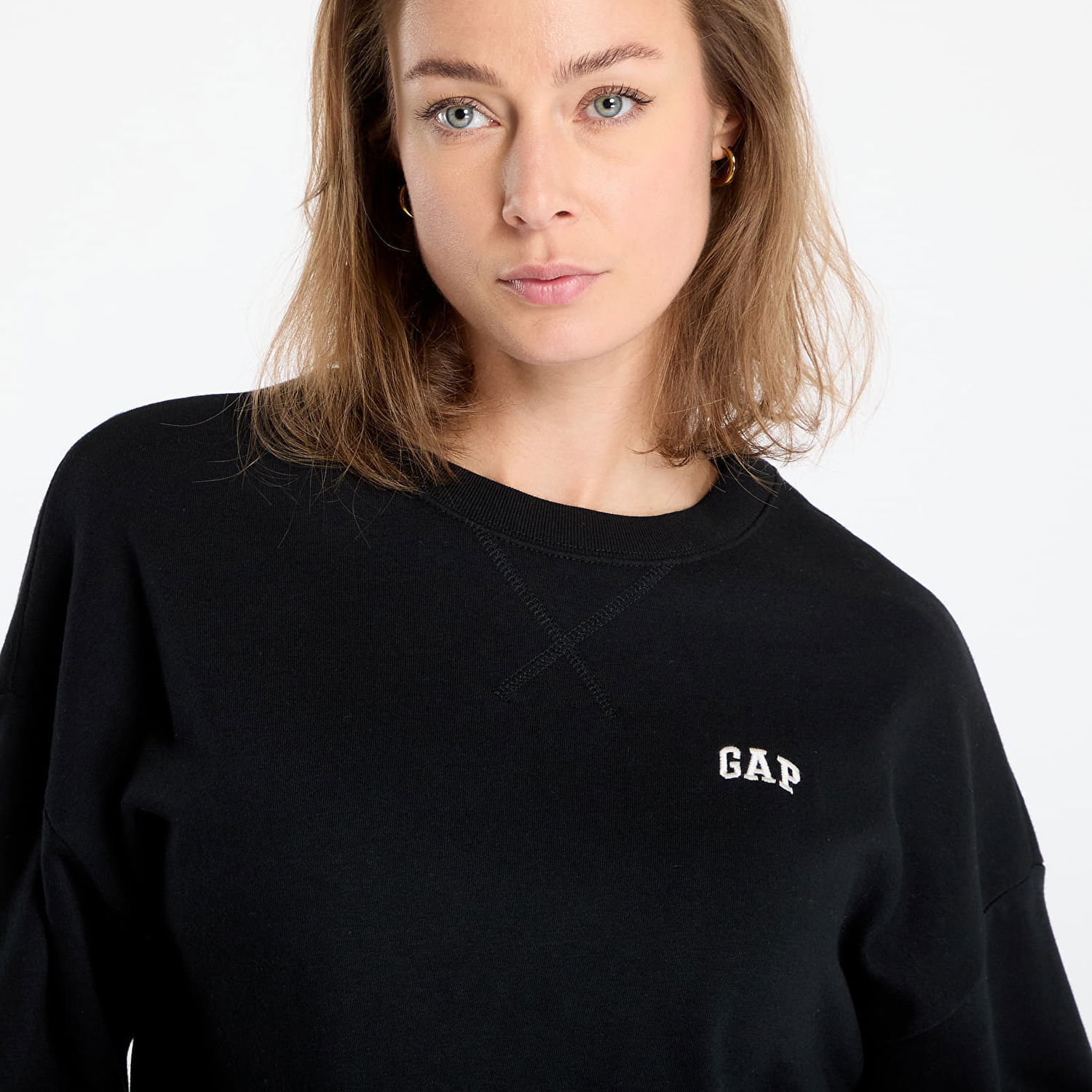 Mikina GAP Mini Logo Hoodie Čierna | 476351-03, 1