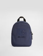 Dolce & Gabbana Nylon Backpack with Rubber DG Logo