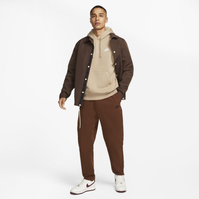 Mikina Nike Club Fleece Pullover Hnedá | BV2654-247, 1