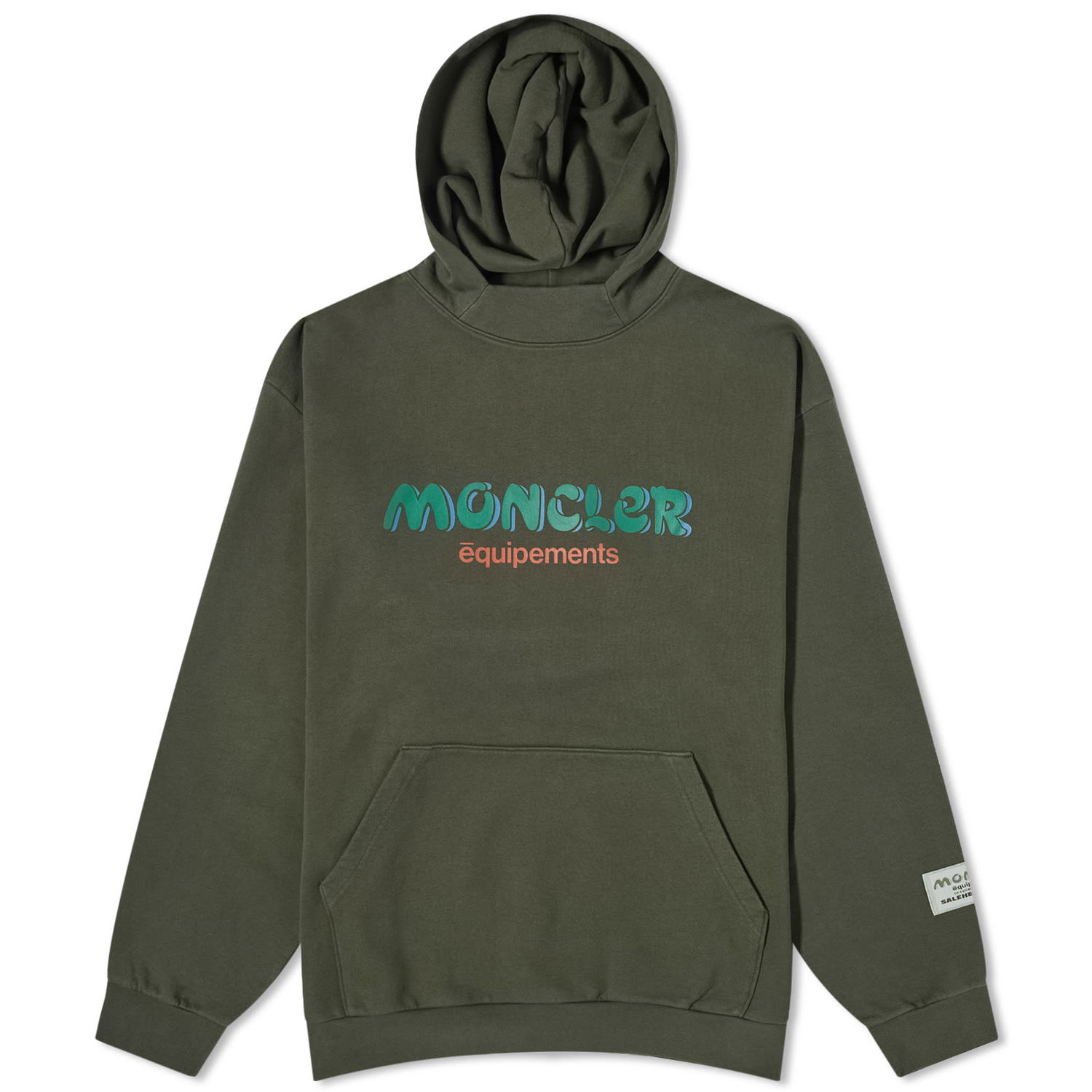 Mikina Moncler Genius x Salehe Bembury Popover Hoody Dark Green Zelené | 8G000-M3237-02-833, 0