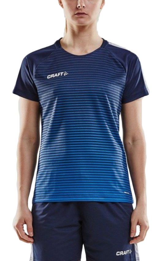 Tričko Craft Control Stripe Jersey T-Shirt Modrá | 1906699-390346