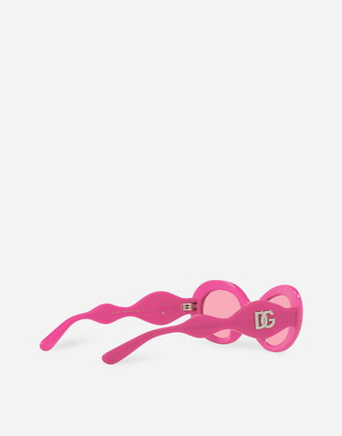 Slnečné okuliare Dolce & Gabbana Dolce & Gabbana Dg Crossed Oval Sunglasses Ružová | VG4006VP94Z9V000, 3