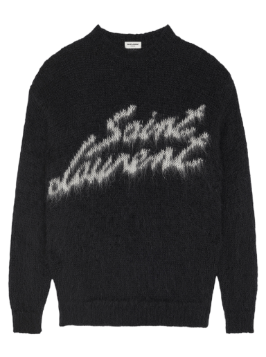 Sveter Saint Laurent 90s Sweater Čierna | 712176 Y75SQ 1095
