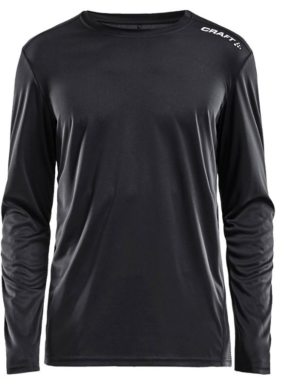 Tričko Craft Craft RUSH Long Sleeve T-Shirt Čierna | 1907364-999000