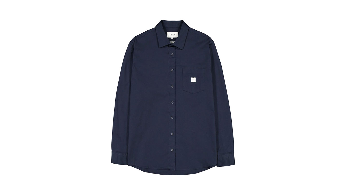 Košeľa Makia Square Pocket Shirt Navy | M60121_670, 1