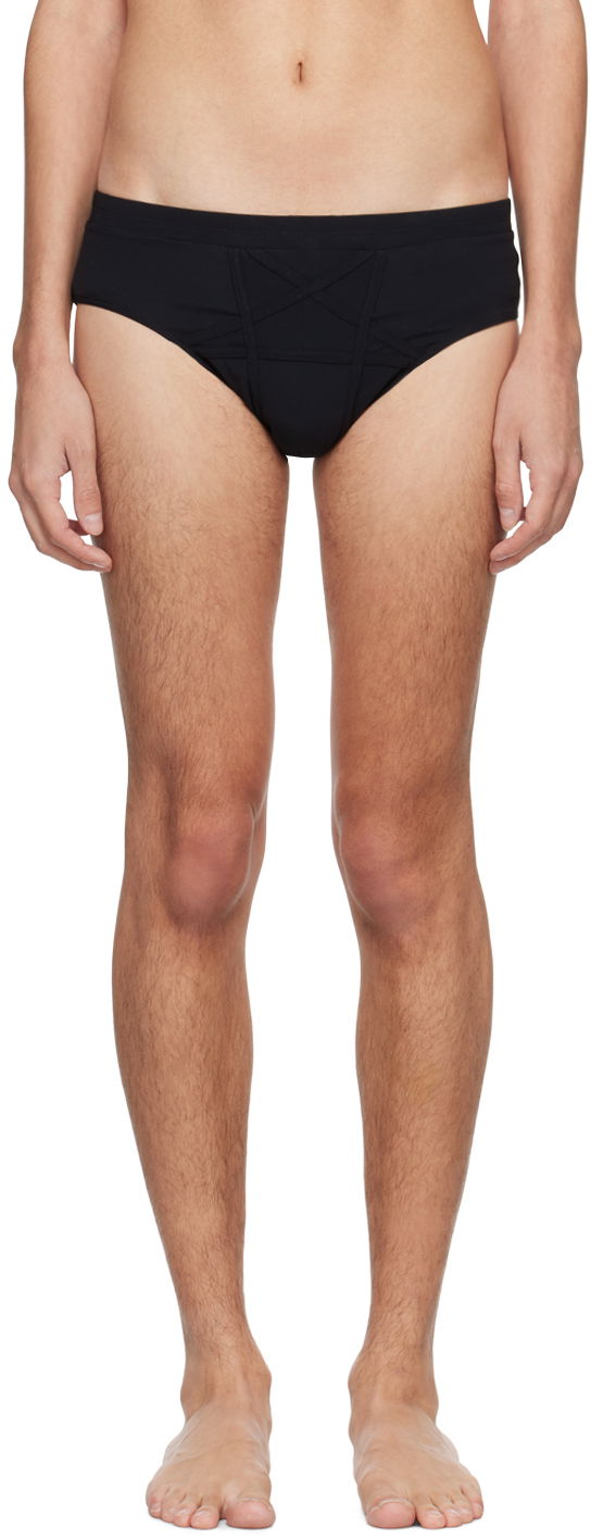 Plavky Rick Owens Penta Swim Briefs Čierna | RU01D3011 NSB, 0
