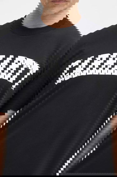 Tričko Carhartt WIP Short Sleeve University Print T-Shirt Čierna | I034851.0D2XX, 3