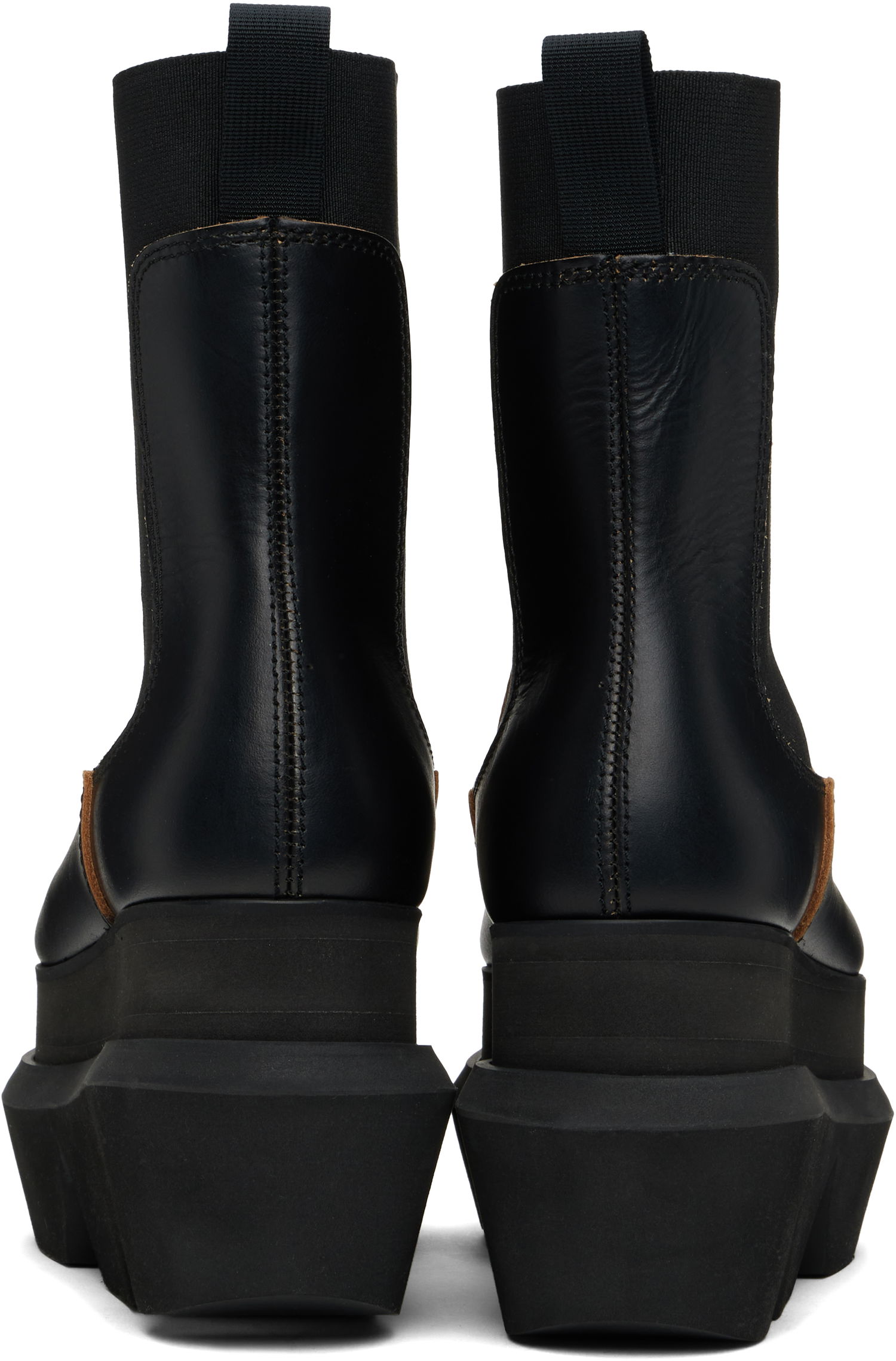 Tenisky a topánky sacai Leather Chelsea Boots Čierna | SCW-257, 1