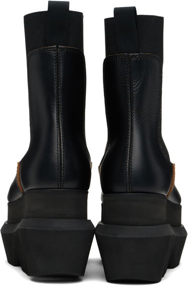 Tenisky a topánky sacai Leather Chelsea Boots Čierna | SCW-257, 1