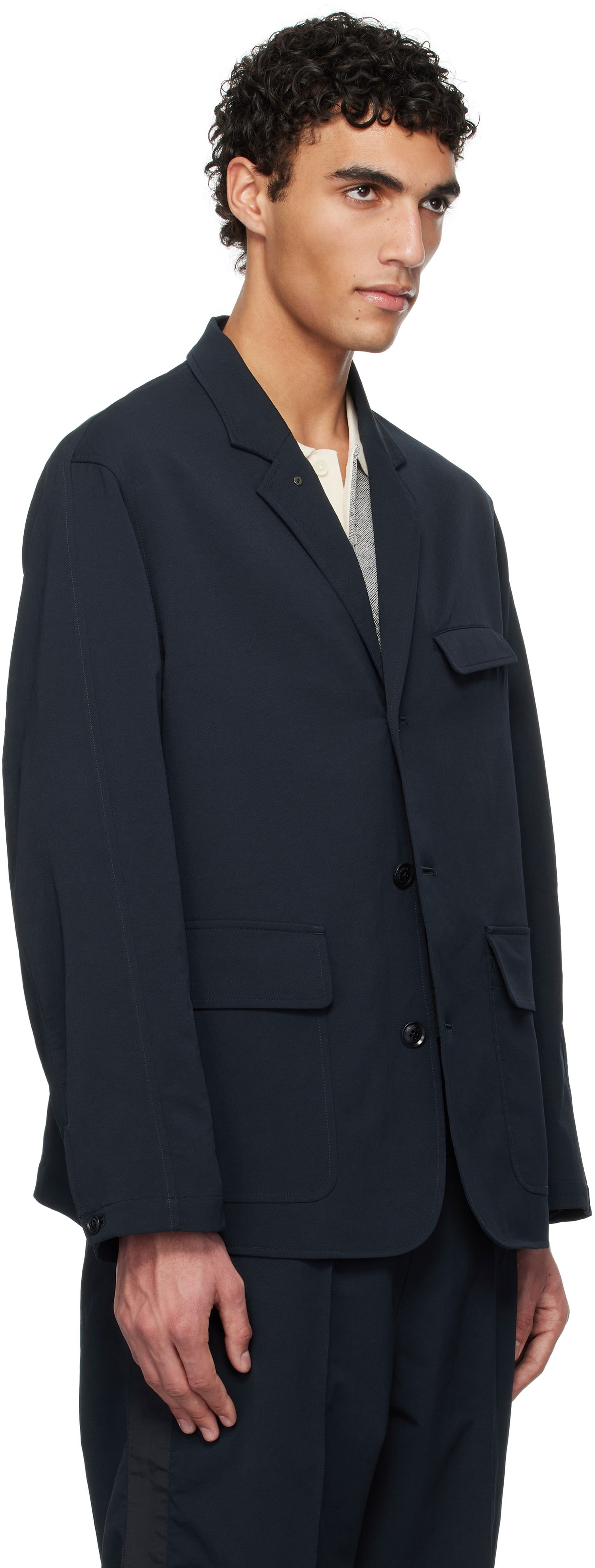 Bunda NANAMICA ALPHADRY Club Blazer Navy | S25SA047U, 1