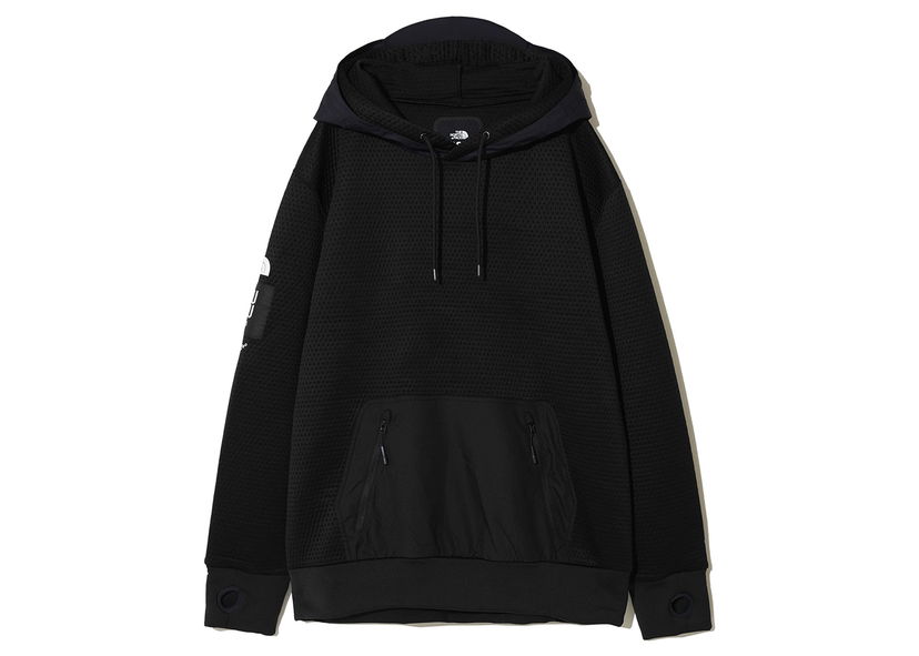 Mikina The North Face Undercover x Soukuu Dotknit Double Hoodie TNF Black/Aviator Navy Čierna | 84SB