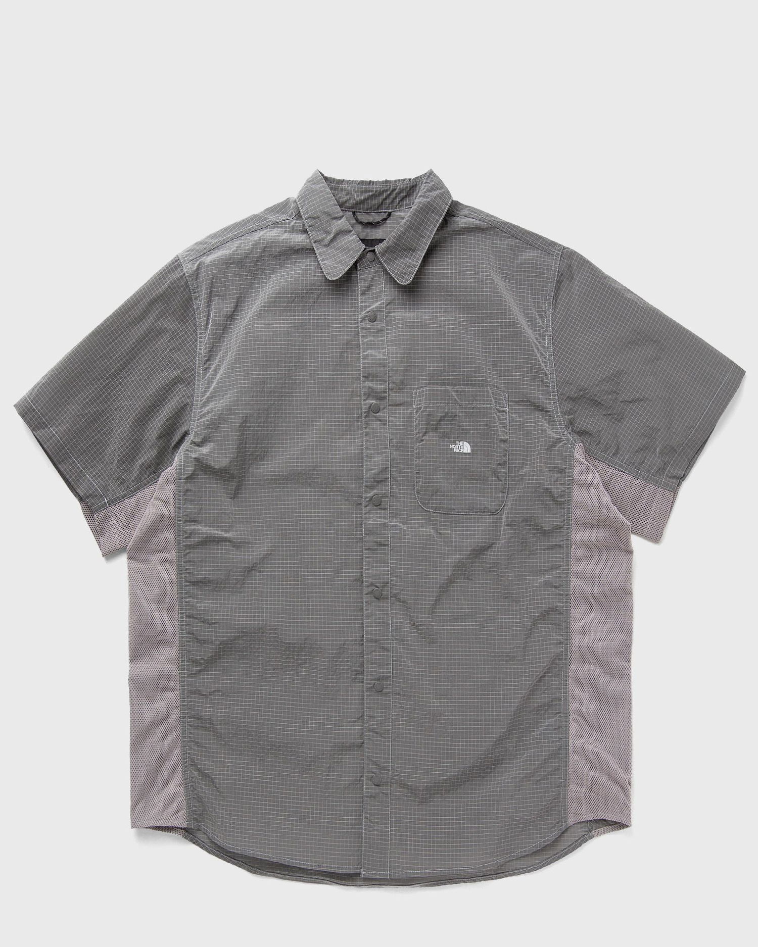 Košeľa The North Face Short Sleeve Mixed Fabric Shirt Šedá | NF0A8CKHA0M1, 1