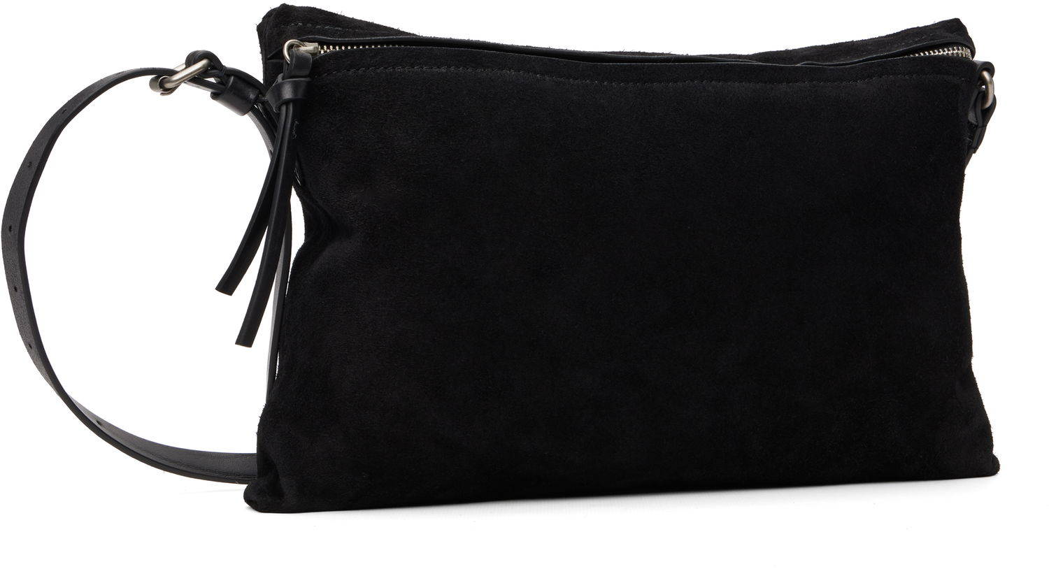 Taška cez rameno Dries Van Noten Suede Pouch Čierna | 252-021505-184, 1
