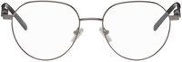 Gunmetal Round Glasses