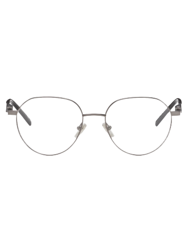 Slnečné okuliare Balenciaga Gunmetal Round Glasses Biela | BB0168O-002